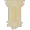 Ekena Millwork 3 7/8"W x 2 1/4"D x 5 3/4"H Rose Corbel COR04X02X06RO - alternate 2